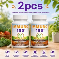 IMMUNO The Ultimate Multivitamin & Immune Support Supplement 300 Capsules