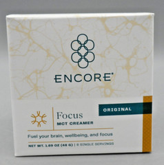 Encore Focus MCT Creamer Dairy Gluten and Soy Free Powder 8 Single Servings