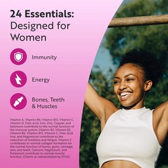 Women’s Multivitamin & Minerals Supplement Hyaluronic Acid & Vitamin – 180 count