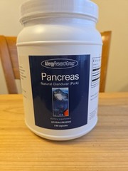 Allergy Research Group Pancreas Glandular 720 Capsules 425mg NEW *DISCONTINUED*