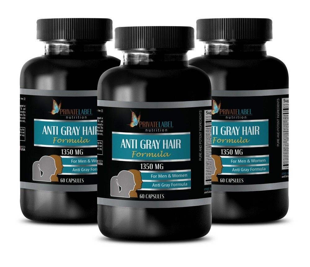 Stinging nettle root – ANTI GRAY HAIR FORMULA – health complex – 3 Bottles