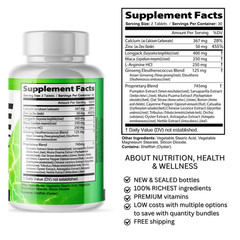 Size Magic-Men’s Health & Performance- 12 Bottles- 720 Tablets