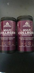 (2) Ancient Nutrition Collagen Powder Protein with Probiotics, Unflavored, 16 Oz