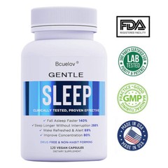 Melatonin 5mg 120 Capsules formulated with Ashwagandha, Valerian Root & Magnesiu