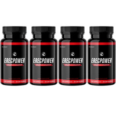 Erecpower Pills Erecpower Capsules Maximum Strength Supplement – 4 Bottles