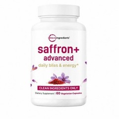 Micro Ingredients Saffron+ 10-in-1 – Mood, Sleep & Appetite, 60 Veggie Caps