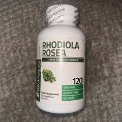 Bronson Rhodiola Rosea – 120 Capsules – Brain, Stress & Mood Support – EXP 6/26