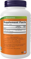 NOW FOODS Spirulina Double Strength 1000 mg Organic 240 Tablets