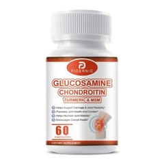 Glucosamine Chondroitin Turmeric MSM 60 Capsules Joint Support