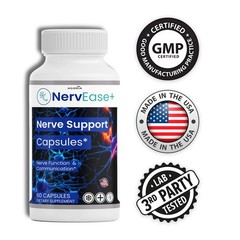 (2 Pack) Nervease Advanced Nerve Support Strength Formula Nerve Ease Capsules