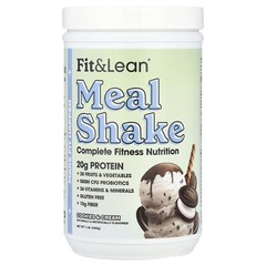 Meal Shake Complete Fitness Nutrition, Cookies & Cream, 1 lb (450 g)