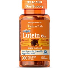 Lutigold Lutein Carotenoid 6Mg with Zeaxanthin for Men and Women Dietary