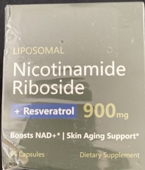LIPOSOMAL Nicotinamide Riboside 900mg 80 ct EXP 2/2027