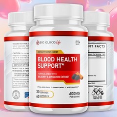 (5 Pack) Bio Gluco Life Advanced Support Blood Supplement 300 Capsules