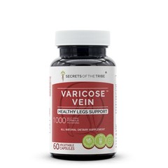 Secrets of the Tribe Varicose Vein, Healthy Legs Support, Herbal Supplement …
