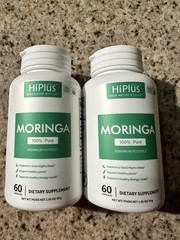 MORINGA SUPPLEMENTS 800 Mg 60 Capsules Organic Product 2 Bottles