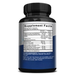 Ala Alpha-Lipoic Acid 600 Mg Vegetarian Capsules – Supports The Nervous System