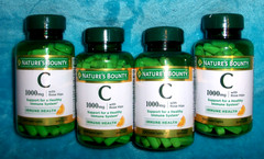4 Nature’s Bounty Vitamin C + Rose HIPS (Immune-Antioxidant) 1000mg-Exp 4/2028