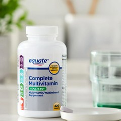 Equate Complete Multivitamin/Multimineral Supplement Tablets, Adults 50+ 220 Ct