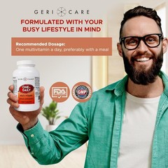 GeriCare Multivitamin Supplement Tablets, (Bottle of 1000)