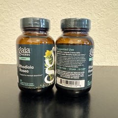 Gaia Herbs Rhodiola Rosea 120 Vegetarian Liquid Phyto-Capsules