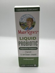Mary Ruth’s Organics Liquid Probiotic, Unflavored, 4 fl oz (120 ml)