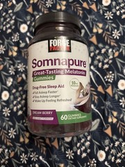 Force Factor Somnapure Drug-Free Sleep Aid for Adults 60 Count 2/31/29