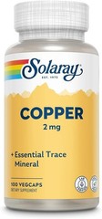 SOLARAY Copper Supplements – with Copper Bisglycinate 2Mg – Trace Minerals Suppl