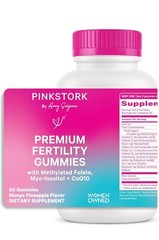 Premium Fertility Gummies : Mango Pineapple Flavor