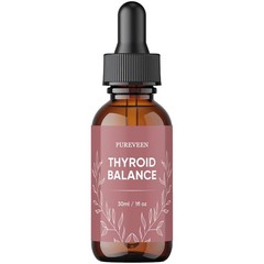 (2 Pack) Pureveen Thyroid Balance Drops