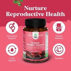 Nutrient-Rich Women’s Fertility Vitamins – 90 Capsules for Preconception