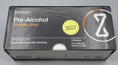 ZBiotics Pre-Alcohol Probiotic Drink, Feel Better After Drinking 12 Pack, 0.47