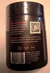 Livingood Daily Blood Pressure Support 120 caps heart health supplement exp 2028