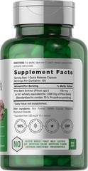 Horbäach Pine Bark Extract Capsules 1500Mg, 120 Count, Non-Gmo and Gluten Free