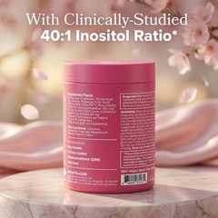 O Positiv FLO Ovarian Support Hormone Balance Inositol 90 Veggie Caps