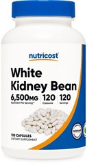 Nutricost White Kidney Beans Capsules 650mg 120 Capsules – Gluten Free