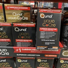 Qunol Liquid CoQ10 100mg Superior Absorption Orange Pineapple 90 Servings 30.4oz