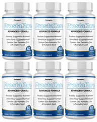 ProstaKare- Urine Flow Support Formula, Prostate Health Supplement- 6 Bottles