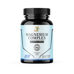 Magnesium Complex 470mg with Citrate, Malate, Glycinate – High Absorption