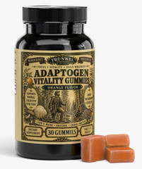 Adaptogen Vitality Gummies Cognitive Support Premium Quality Orange, 30 Count