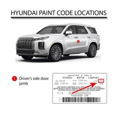 Automotive Paint for Hyundai E1, Steel Gray Mica, Quart 32 Fl Oz (Pack of 1)