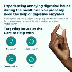 Digestive Enzymes with Probiotics & Prebiotics, 60 Vegan Capsules
