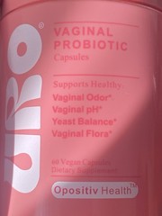 O Positiv URO pH Balance Vaginal Probiotics, 60 Capsules Deal Sale Odor Yeast