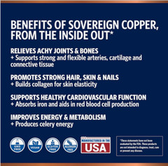 Sovereign Copper Bio-Active Copper Hydrosol Daily Wellness 8 oz Twist Top