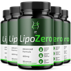 (5 Pack) LipoZero Advanced Weight Management Support Supplement 300 Capsules