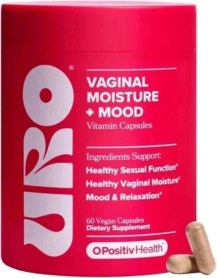 URO Vaginal Moisture Mood Formulated To Support Vaginal Moisture For Health