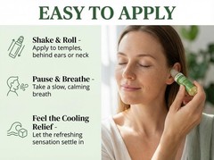 Vertigo Relief Roll-On – Anti-Dizzy Solution for Balance, Neck & Temples (2 Pack