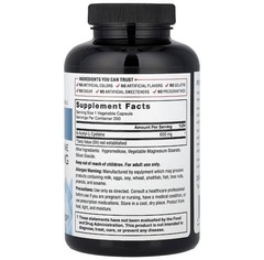 Fundamentals, NAC, N-Acetyl-L-Cysteine, 600 mg, 200 Vegetable Capsules