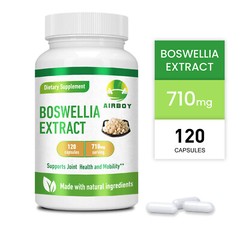 120pcs Boswellia Extract 710mg Capsules – BioPerine – Joint Health, Relieve Pain