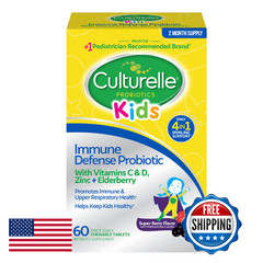 Culturelle Immune Defense Probiotic Vitamin C Vitamin D And Non-Gmo 4-In-1